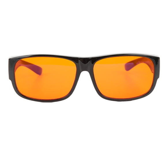 Rupoun Adult Blue Light Blocking Computer Glasses, Square Frame, Gaming Fatigue Glare UV Eyestrain Prevention Screen Goggles, Radiation Protection Filter for Men and Women, Unisex Black