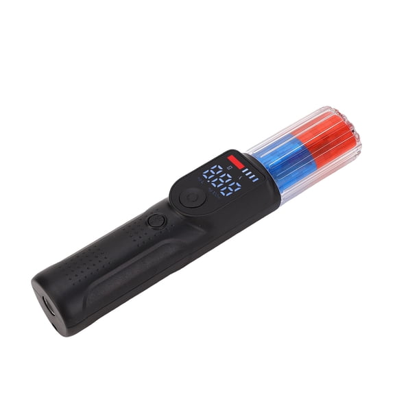 Rupoun Alcohol Tester Multifunctional Rechargeable Voice Prompt Contactless Breathalyzer Detector with LED Light 6.5 inches / 16.5 cm