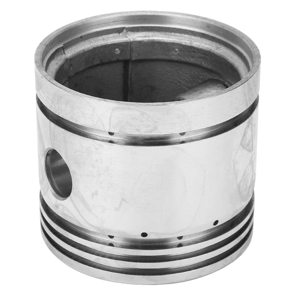 Rupoun Aluminum Air Compressor Piston Connecting Rod 90mm Diameter 4 Ring Oil Gas Pump Replacement Parts