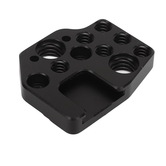 Rupoun Aluminum Alloy Quick Release Plate with Cold Shoe 1/4 and 3/8 Inch Holes for DJI Ronin S SC RS2 RS3 RSC2
