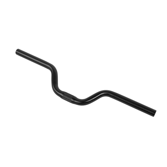 Rupoun Aluminum Bike Fixed Gear Riser Bar Handlebar 25.4mm * 520mm (1 inch * 20.47 inches) Cycling Component, Black