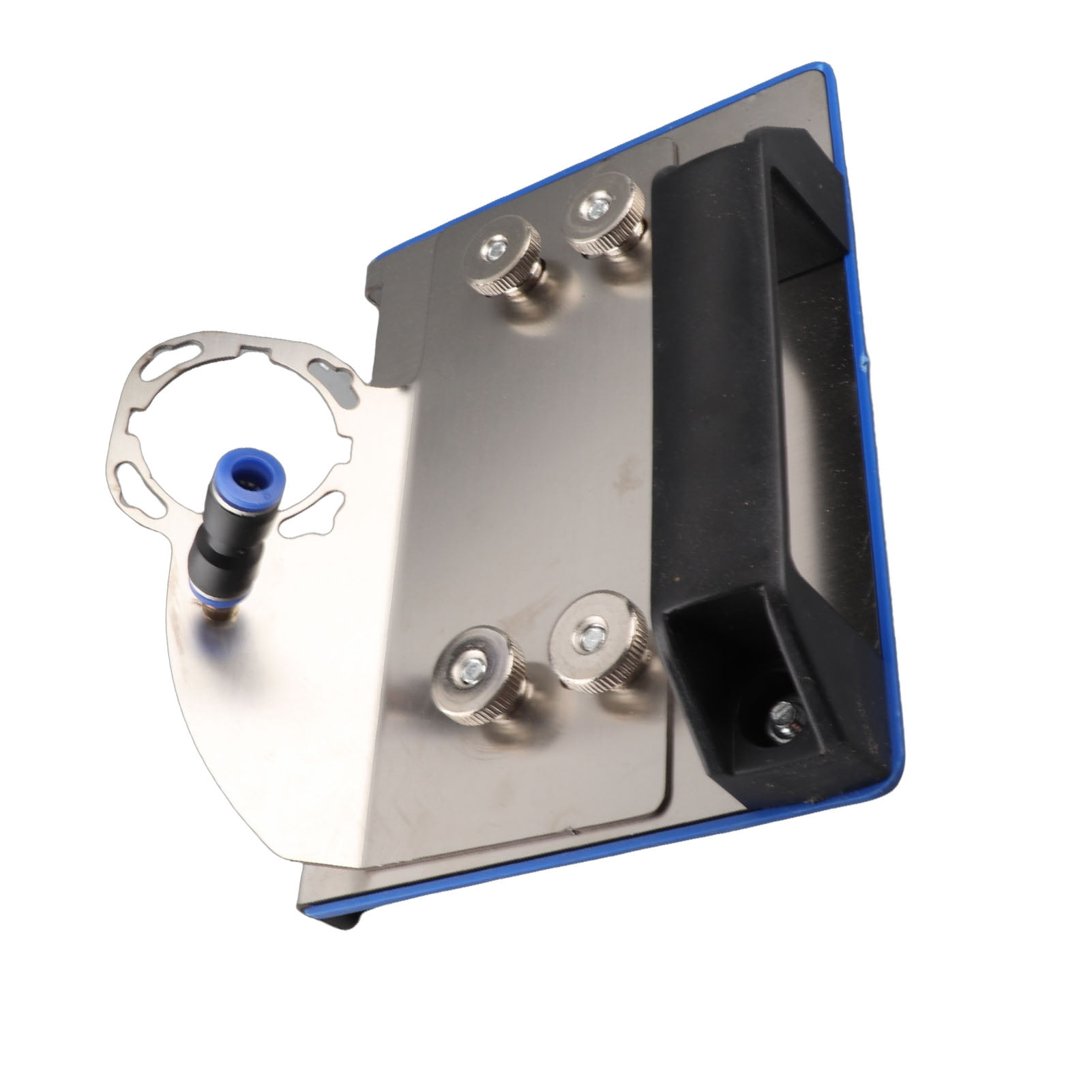 Rupoun Angle Grinder Stand for Tile 45 Degree Chamfer Cutting Stainless Steel Adjustable Bracket Holder, 6.9x5.4in / 17.5x13.8cm