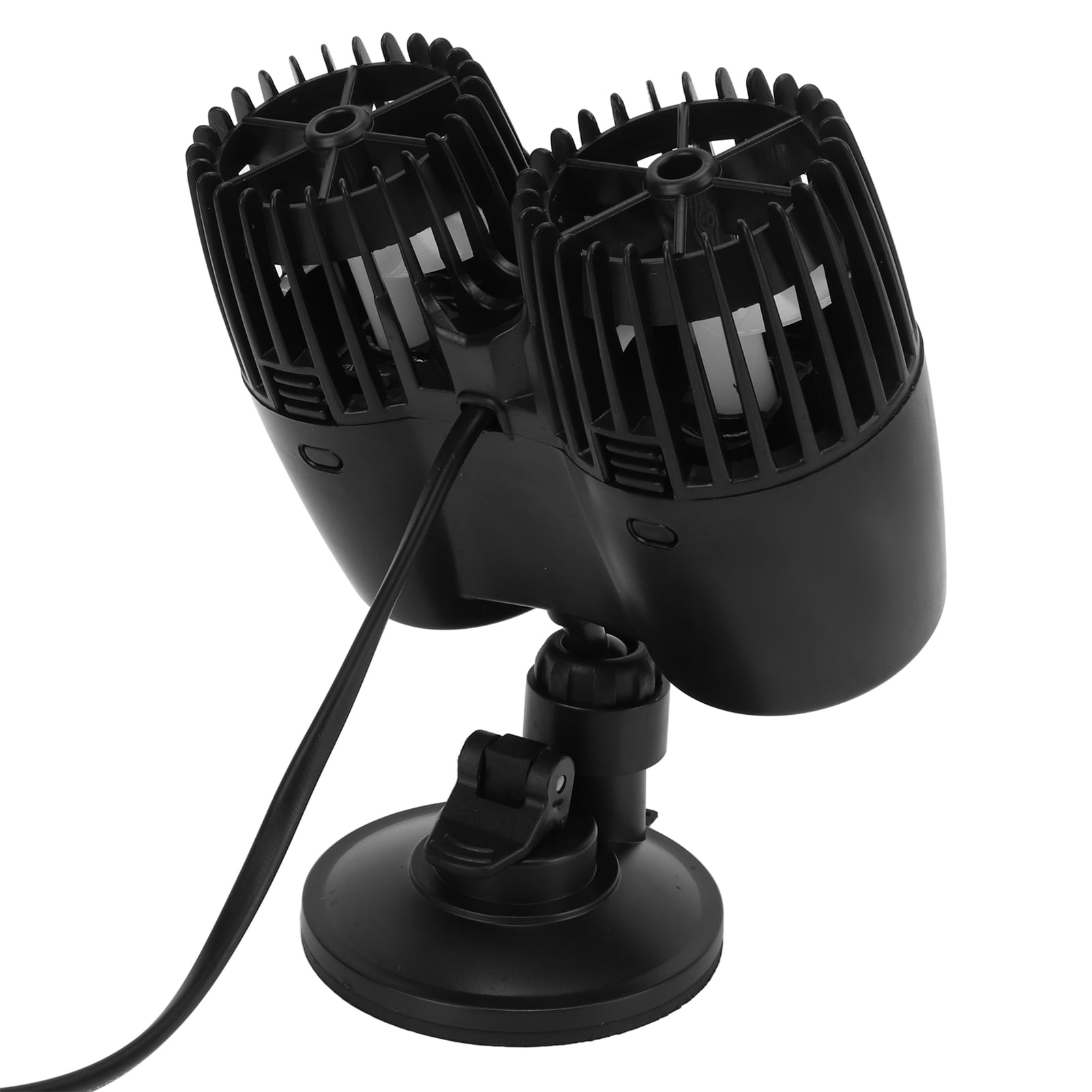 Rupoun Aquarium Wavemaker Pump 360 Degree Adjustable Circulation Submersible Powerhead for Fish Tank Freshwater Saltwater Black EU Plug 220V ZY-800M