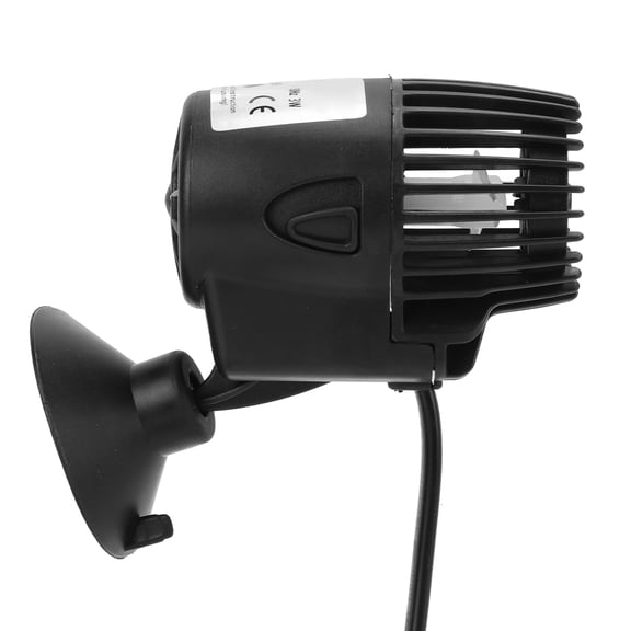 Rupoun Aquarium Wavemaker Pump 360 Degree Adjustable Circulation Submersible Powerhead for Fish Tank Freshwater Saltwater Black US Plug 110V ZY-100M