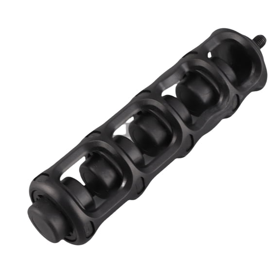 Rupoun Archery Bow Stabilizer 6 Inch (15.2 cm) Nylon and Rubber Universal Vibration Damping Shock Absorber for Compound and Recurve Bows, Outdoor Target Practice Archery Equipment Accessory