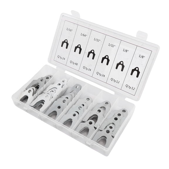 Rupoun Auto Alignment Body Shims Kit 144 Pieces Premium Car Camber Alignment Spacers for Adjusting Body Parts Heavy Duty Automotive Metal Alignment Shims Assortment Set (21 x 11 x 3 inches)
