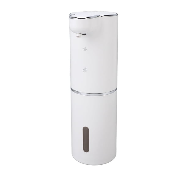 Rupoun Automatic Soap Dispenser 10.14 oz / 300ml Touchless Rechargeable Foaming Soap Dispenser with Infrared Motion Sensor for Kitchen Bathroom Bathroom Accessories Waterproof Smart Hand Washer