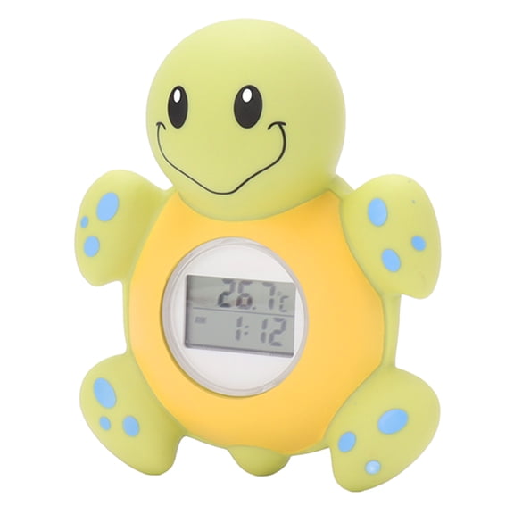 Rupoun Baby Bath Thermometer Smart Cartoon Cute Tortoise Multi Functional Water Temp Reader