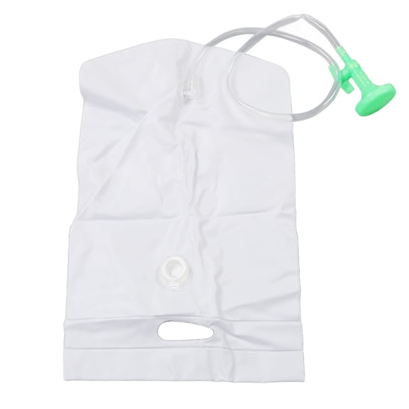 Rupoun Bedside Shower Water Bag for Hair Washing Carry Handle Portable Multifunctional Inflatable Overhead Basin Shower System with Hose for Elderly, Pregnant Women, and Disabled (20 x 18 x 8 Inches)