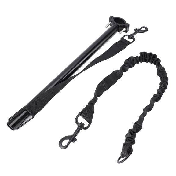 Rupoun Bicycle Dog Leash Easy Installation Removal Flexible Safety Dog Bike Leash for Outdoor Exercise Running Travel Durable Hands-Free Cycling Lead