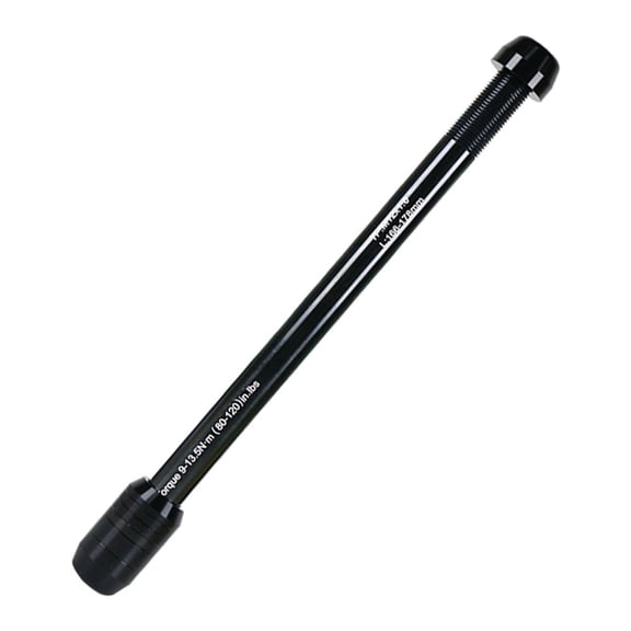 Rupoun Bicycle Wheel Hub Axle Rear Adjustable Barrel Shaft Rod for Mountain Road Bike Riding Platform Black M12x1.0