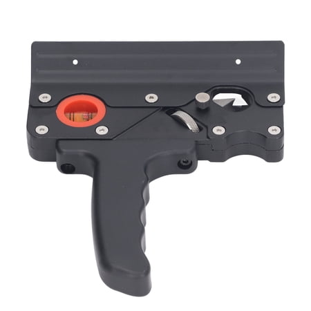 Rupoun Black Chamfer Plane Aluminum Alloy Woodworking Hand Planer Edge Trimming Tool 6.69 inches