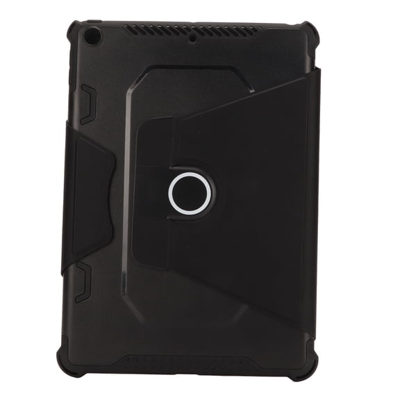 Rupoun Black Heavy Duty Shockproof Rugged Tablet Case for Apple iPad 10.2in (25.9 cm) 9th 8th 7th Gen