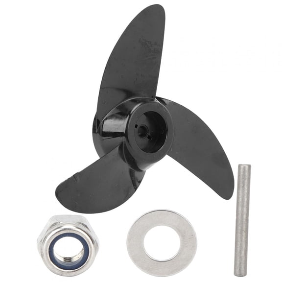 Rupoun Brushless High Horsepower 24V 48V Electric Thruster Plastic Boat Propeller Accessory with Installation Parts