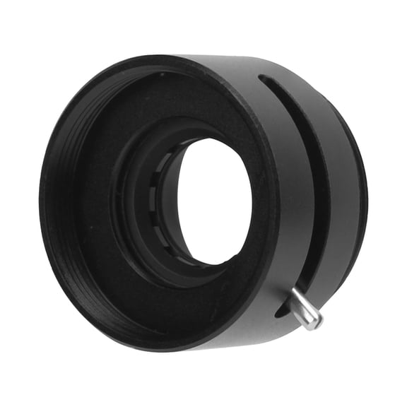 Rupoun C Mount to CS Mount Camera Lens Module Adapter Ring with 112mm Adjustable Aperture (0.04-0.47 inches) for Photography - Premium Aluminum Construction Black Compact Size