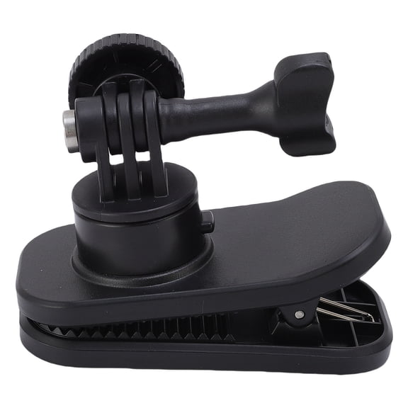Rupoun Camera Backpack Strap Clamp for Action 5 Pro, 360 X5/X4, Pocket 3 - 360 Degree Rotation Magnetic Base Mount with 1/4 Inch Screw