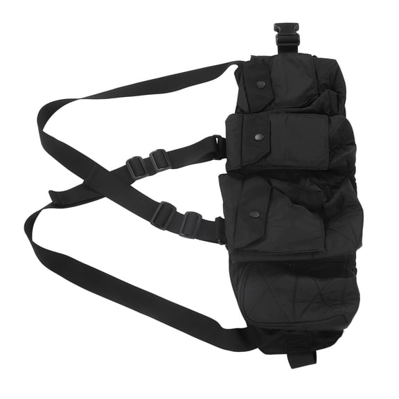 Rupoun Camera Bag Black Large Capacity Waterproof Widened Strap Adjustable Inner Divider S Camera Case Holds 1 Camera 2 Lenses