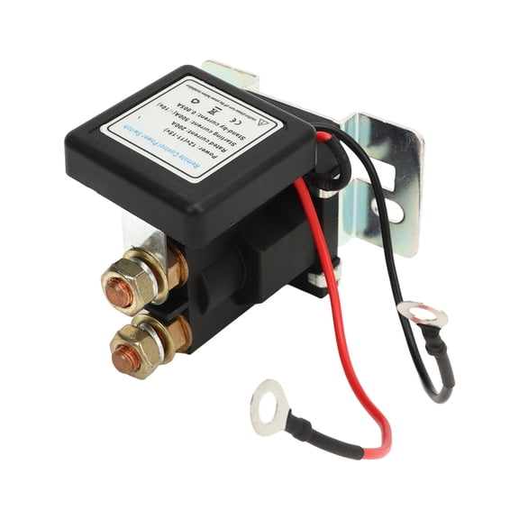 Rupoun Car Battery Disconnect Switch High Current Master Battery Power Kill Disconnector Switch with 2 Remote Control 12V[cite: 1]