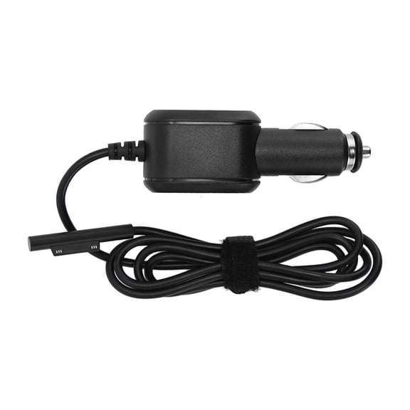 Rupoun Car Charger for Surface Pro 5, Magnetic Interface Car Power Supply Charging Adapter Compatible with Microsoft Surface Pro 3 / Pro 4 / Pro 5 Laptop Accessories, 15V 2.58A (4.5 Inches / 11.4 cm)