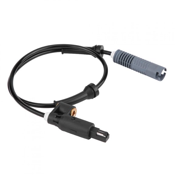 Rupoun Car Front Left Right ABS Wheel Speed Sensor for BMW E36 3 Series M3 Z3 434521163027 Replacement Part Black Automotive Brake System Accessory Universal Fit High Accuracy Durable Plastic