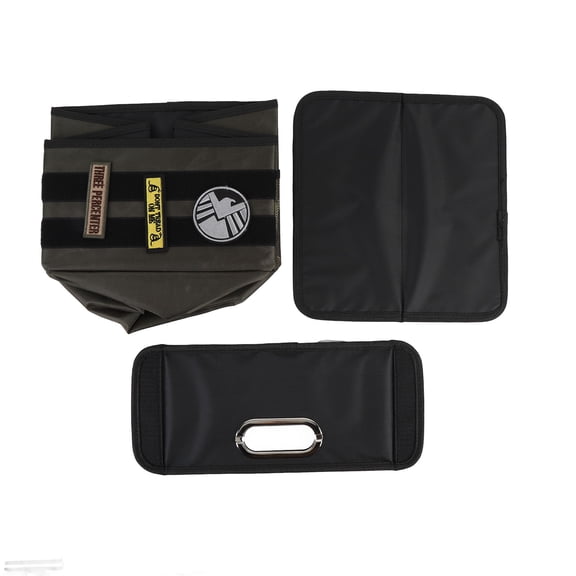 Rupoun Car Trunk Organizer 18L, 1860D Oxford Cloth Multipurpose Storage, Universal Fit for Front and Back Seat, Space-Saving Automotive Pockets Design for Cars, SUVs, and Trucks (14.17 in / 36 cm)
