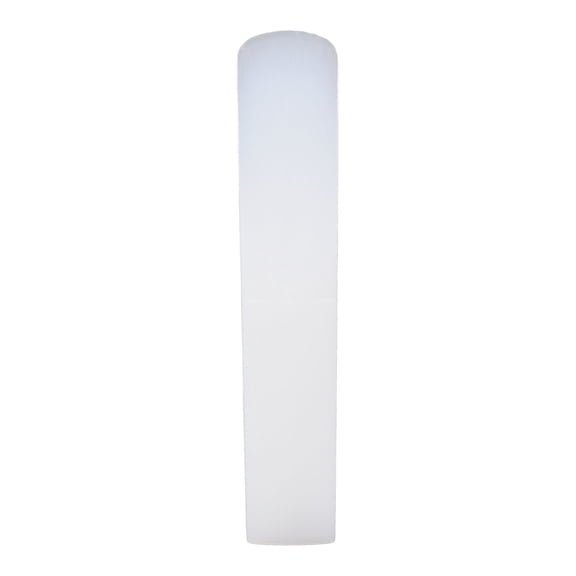 Rupoun Clarinet Traditional Reeds 2.5 Strength Resin Beginner Clarinet Reeds for Practice and Performance White, 5 Pack, High Durability Replacement Parts for Students, 3.54 inches / 9 cm