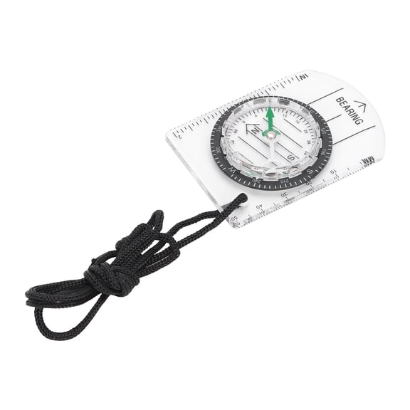 Rupoun Compass Lightweight Portable and Wear Resistant Scale Compass for Outdoor Travel Adventure Hiking Backpacking Professional Field Compass for Map Reading Liquid Filled Orienteering Compass