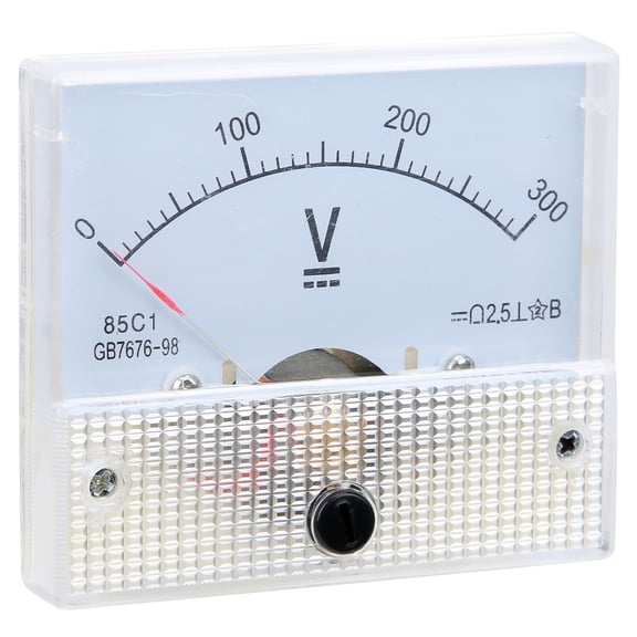 Rupoun DC Pointer Voltmeter High Accuracy Installation Measuring Instrument 85C1 DC 0~300V