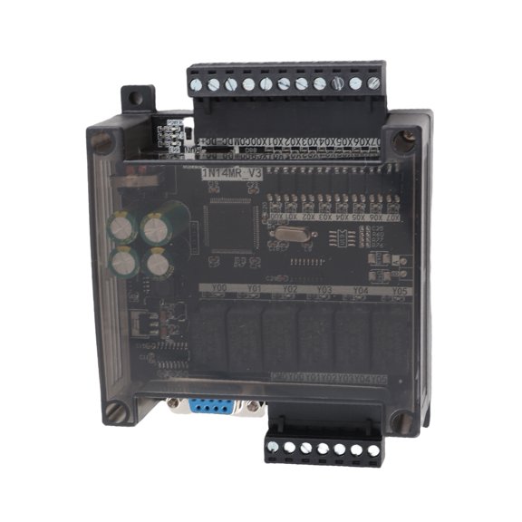 Rupoun DC24V FX1N-14MR Industrial Control Board PLC Programmable Logic Controller Relay Output