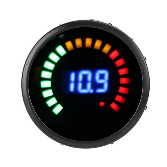 Rupoun Digital LED Car Oil Temp Gauge Temperature Meter 12V Universal 2 inches / 50.8 mm Automotive Replacement Part