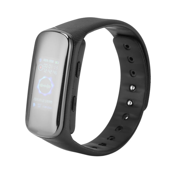 Rupoun Digital Voice Recorder Watch Smart Noise Reduction HIFI MP3 Detachable Audio Capturing Device for Lectures and Court 16GB Capacity (5.51 inches / 14 cm)