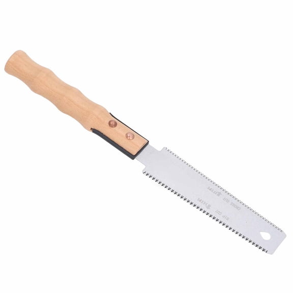 Rupoun Double Edge Sided Pull Saw SK5 Alloy Flush Cut Handle Wood Saw for Woodworking 13 in / 33 cm