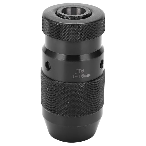 Rupoun Drill Chuck Self-Tightening Taper Hole Connection Collet Accuracy Clamping Tool 0.04-0.63 inches / 1-16 mm JT6
