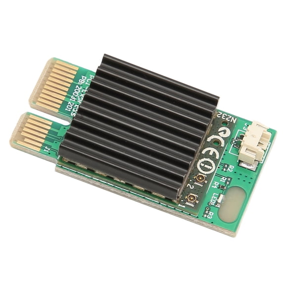 Rupoun Dual Band PCIE Gigabit Wireless Network Card 1200Mbps 2.4G 5G Wi-Fi Adapter with Bluetooth 4.0 for Desktop PC