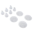 thumbnail image 1 of Rupoun Duckbill Valves Diaphragm Silicone Replacement Wearable Electric Breast Pump Parts for S9 S12 S9Pro S12Pro, 10 Pieces, 1 of 4