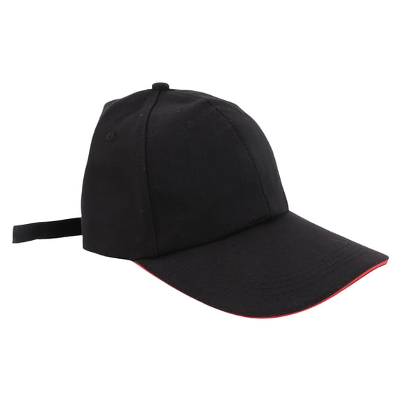 Rupoun EMF Blocking Baseball Cap Radiation WiFi Signal Shielding Protection Hat with Silver Fiber Lining Adjustable Size for Adult Black 22.8-25.2 inches / 58-64 cm Premium Headwear
