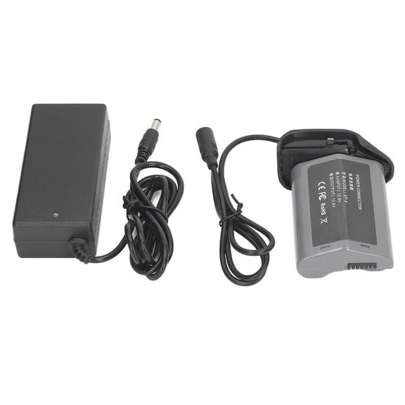 Rupoun EN EL18 Dummy Battery AC Power Adapter Kit for Compatible DSLR Cameras Full Decoding Continuous Power Supply Cord System Replacement (10.26 oz / 291 g)