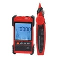 thumbnail image 1 of Rupoun ET616 Network Cable Tester Multimeter Multifunctional Line Finder with LCD Display for Sorting Network Maintenance Telephone Wire Testing Tool Kit Red 15.87 oz, 1 of 9
