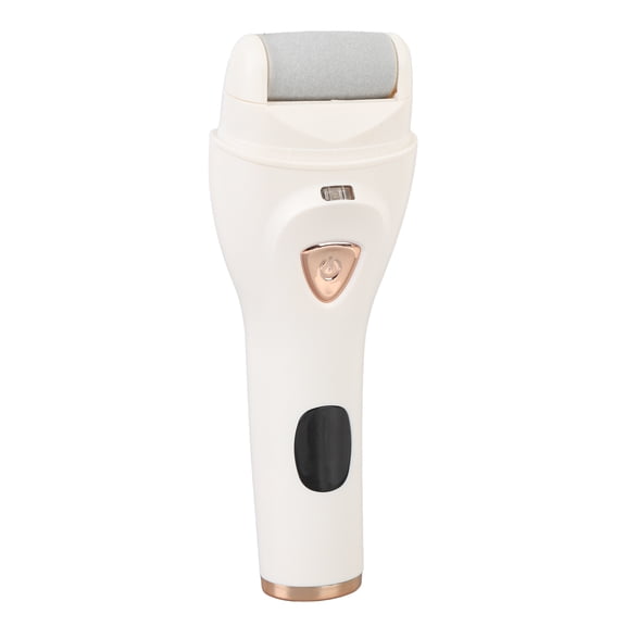 Rupoun Electric Callus Remover for Feet, Professional Rechargeable Waterproof Foot File with Digital Display, Portable Pedicure Tool for Dead Skin and Calluses, 8.27 inches / 21 cm, White