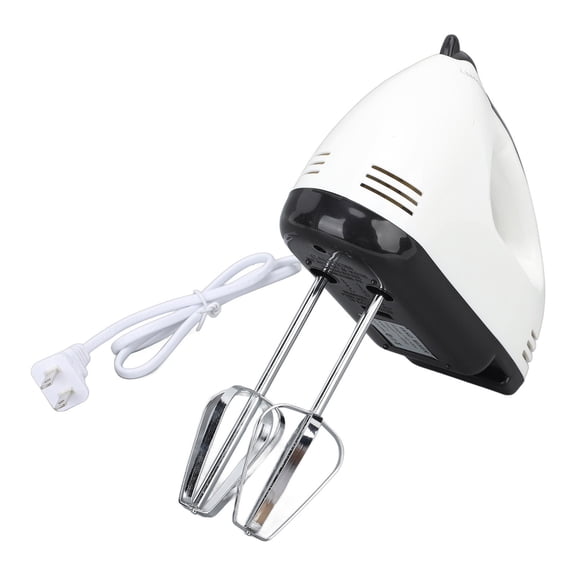Rupoun Electric Hand Mixer Whisk Beater 7 Speed 150W Powerful Motor Baking Equipment for Egg Cake Cream 7.48 inches / 19 cm Length High Performance Home Kitchen Cooking Tool Essential Accessory