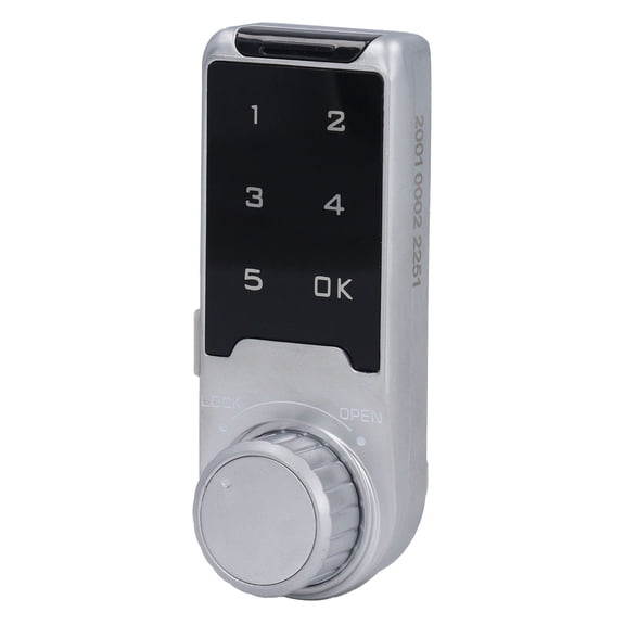 Rupoun Electronic Cabinet Lock Advanced Digital Touch Keypad Keyless Password Security Lock for File Drawer Locker Gym Sauna Room L20 Heavy Duty Hardware Safe Storage