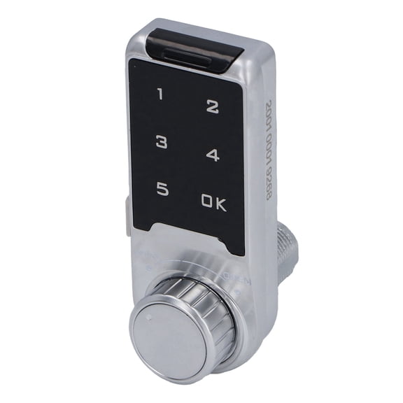 Rupoun Electronic Cabinet Lock Premium Digital Touch Keypad Keyless Password Security Lock L30 for Gym Locker File Drawer Sauna Room Durable Hardware Safe Storage