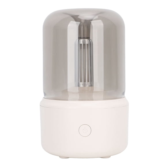 Rupoun Essential Oil Diffuser 120ml / 4.06 fl oz USB Candle Light Desktop Aroma Diffuser Humidifier for Bedroom Living Room Office Beige Ultra-Quiet Professional Aromatherapy Device