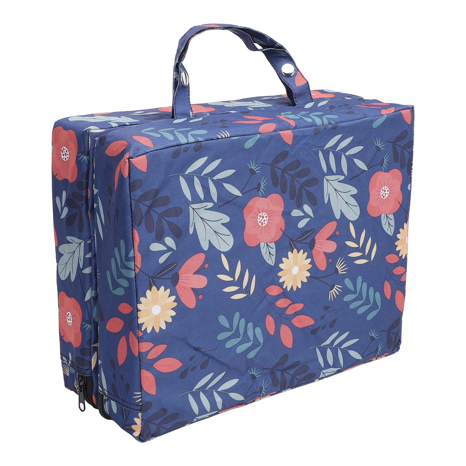 Rupoun Extra Thick Garden Kneeler Pad Multipurpose Portable Lightweight Knee Cushion Mat for Gardening Exercise Home Yardwork Baby Bath, 22x13.4x2.4 inches / 56x34x6 cm, Blue Flower Pattern