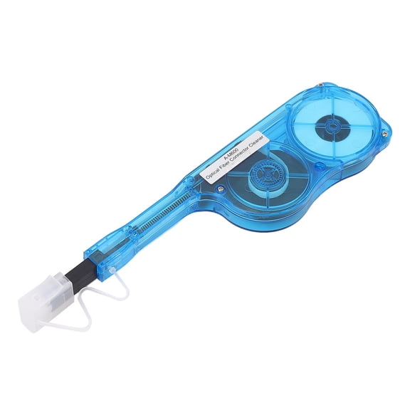 Rupoun Fiber Optic Connector Cleaner, Portable Optical Fiber Cleaning Pen for MPO MTP Type Adapter Fiber End Face, Antistatic Resin Electronics Cleaning Kit, 1 Count