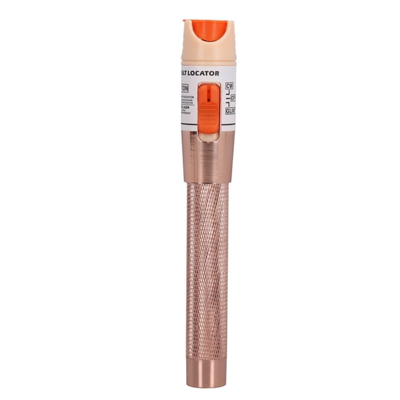 Rupoun Fiber Visual Fault Locator 10mW Cable Tester Tool 2.5mm Universal Connector for LC FC SC ST 7.87 inches / 20 cm Compact Fiber Optic Source Tester