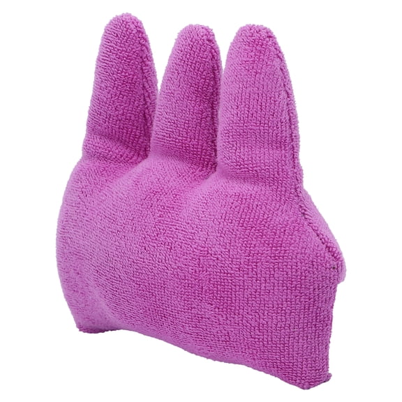 Rupoun Finger Separator Cushion Palm Grip Pad Terrycloth Purple Hand Aid For Exercises Ideal For Weak Grip Joint Pain Therapy Support 12 inches / 30.48 cm[cite: 1]