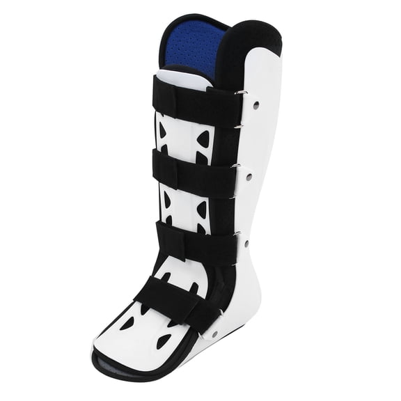 Rupoun Foot Drop Corrector Varus Valgus Ankle Brace Fracture Support, Black - Right M (10.2 inches / 26 cm)