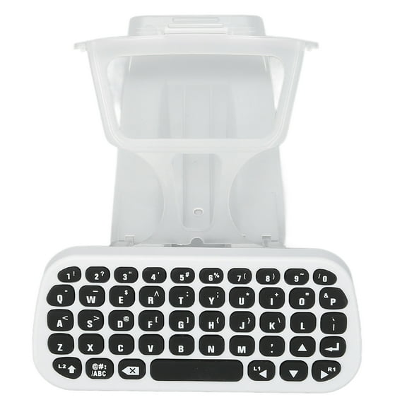 Rupoun For PS5 Wireless Keyboard Portable Mini Gamepad Chat Board Bluetooth 3.0 Controller Keypad