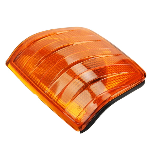 Rupoun Front Turn Signal Corner Light Assembly Bright Visibility Replacement for Mercedes-Benz 190 W201 1982-1993 Right Side Passenger, 7.87 inches / 20 cm Length, Clear Amber Lens